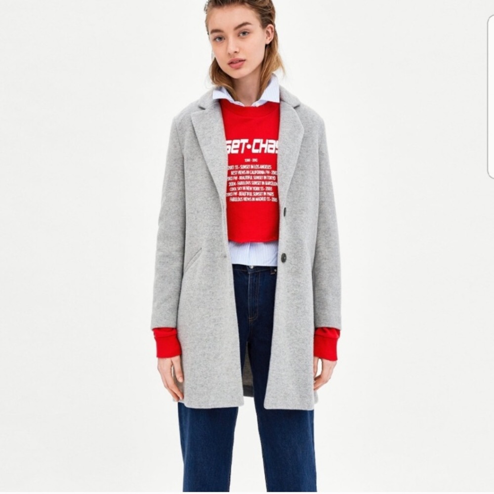 Zara TRF outwear coat.